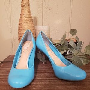 Jessica Simpson Sky Blue Pumps